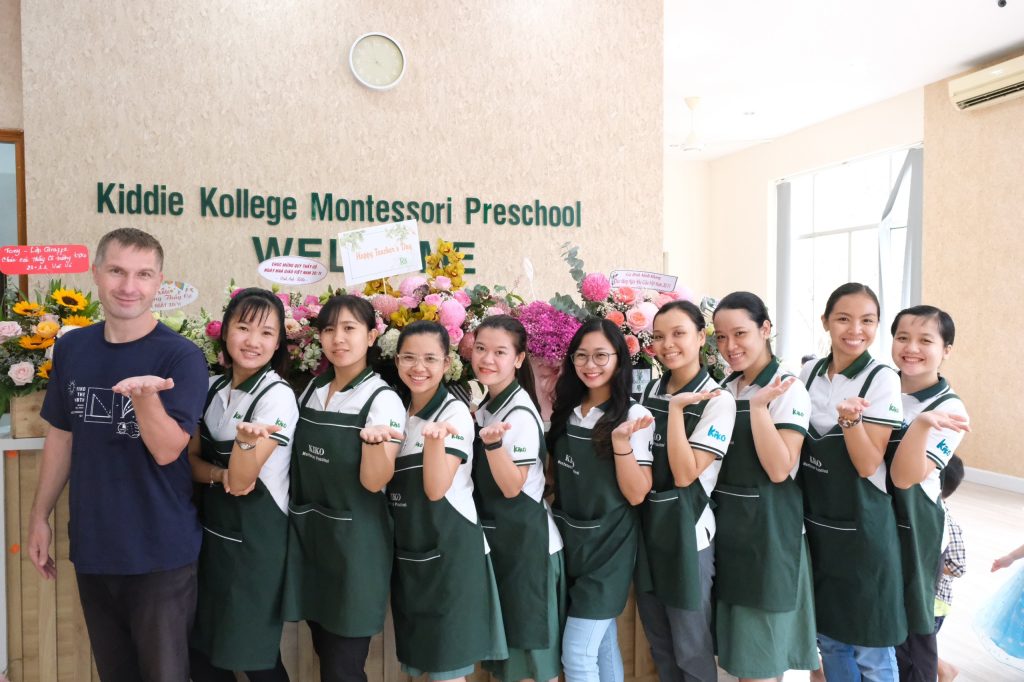 Đội ngũ giáo viên tại Kiko montessori